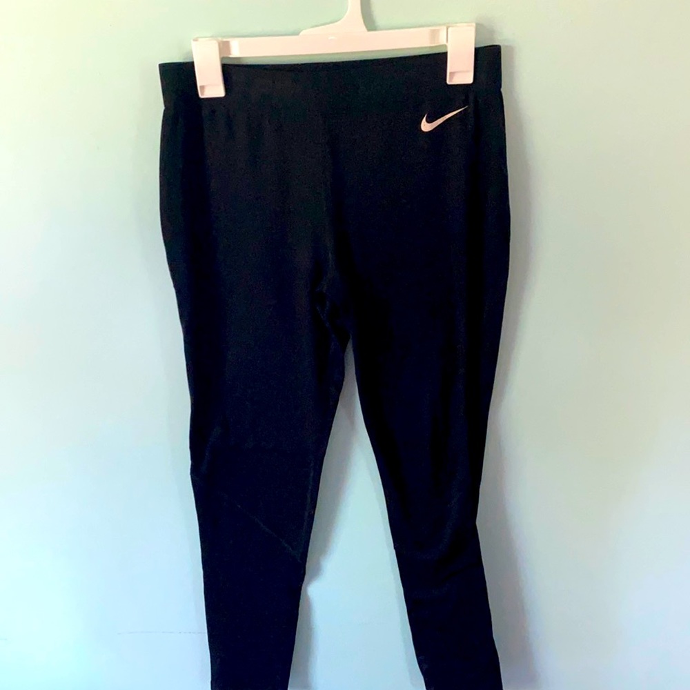 Black Dri-fit leggings. NIKE. Size L.